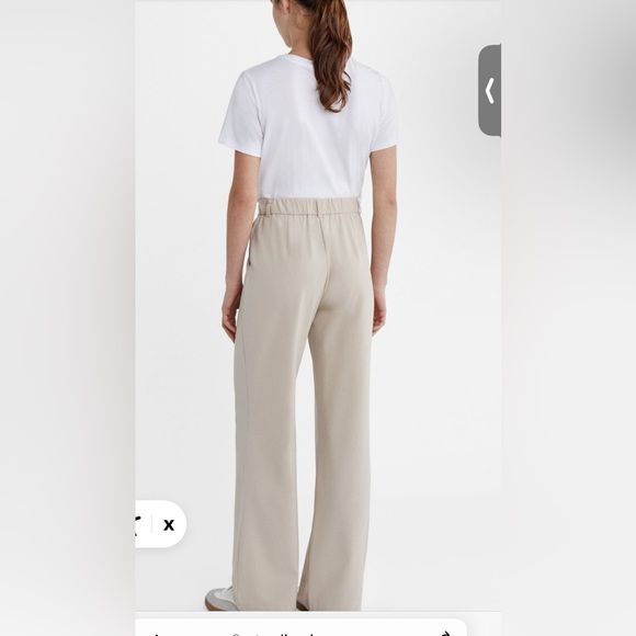 STRADIVARIUS SMART STRAIGHT-LEG TROUSERS in Size O - Picture 3 of 6
